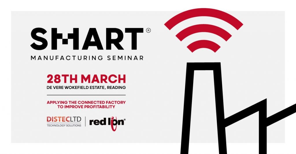 Distec and Red Lion Controls to Host Smart Manufacturing Seminar