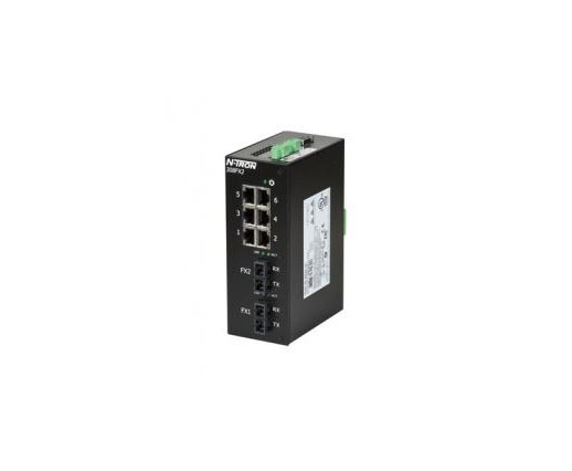 Red Lion 308FX2-N-SC 8 Port Monitored Ethernet Switch