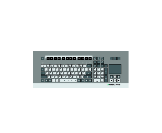 Ex i keyboard with touchpad