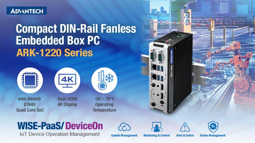 Fanless Embedded PCs