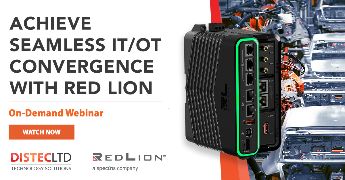 Webinar: Achieve Seamless IT/OT Convergence with Red Lion