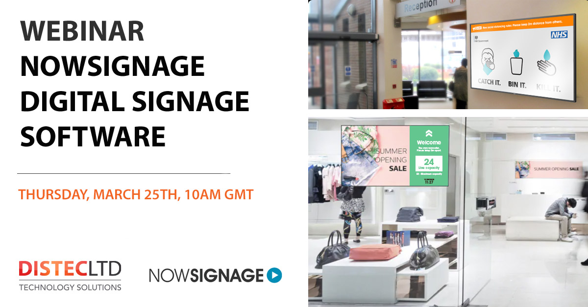 Webinar: NowSignage Digital Signage Software