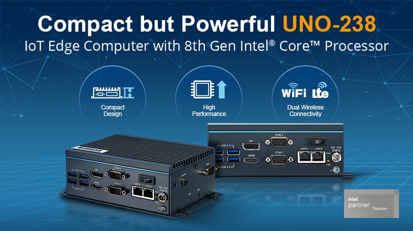 Compact but Powerful Advantech IoT Edge Computer