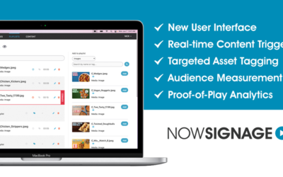 Partner Product Showcase: NowSignage CMS Platform Just Got Better