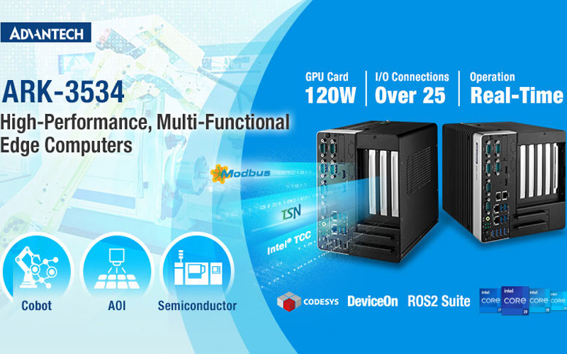 Partner News: Advantech Launches Multi-Functional Edge Computer for Cobot and Semiconductor Equipment Applications