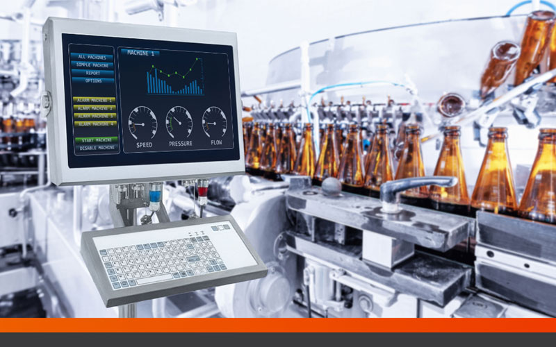 Stainless Steel Computers for Food and Drink Manufacturing