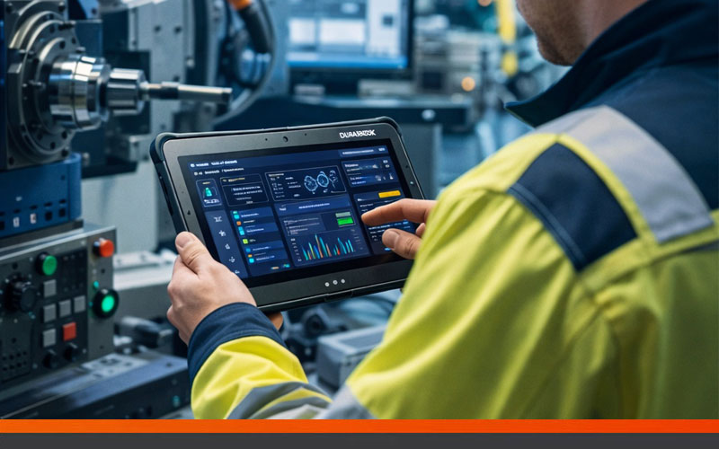 Boosting Shop-Floor Efficiency with Rugged Tablets in Smart Manufacturing